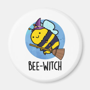 Bee-witch Cute Bee Pun Magnet