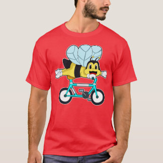 Bee With Bicycle  T-Shirt