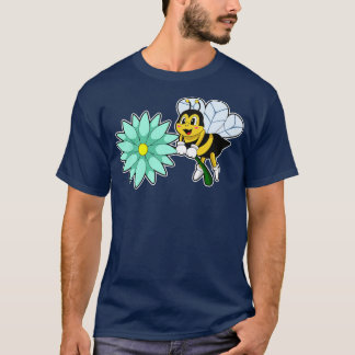 Bee with Flower 2 T-Shirt