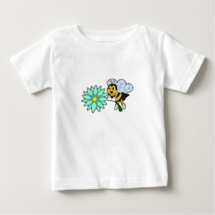 Bee with Flower.PNG Baby T-Shirt