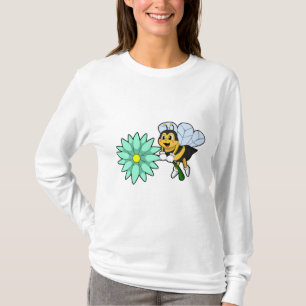 Bee with Flower.PNG T-Shirt