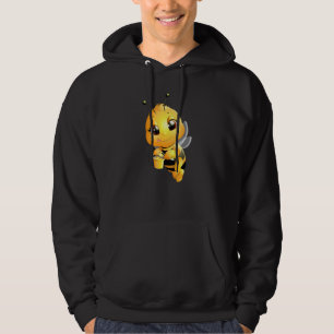 Bee With Honey Cute Girls Bee Hoodie
