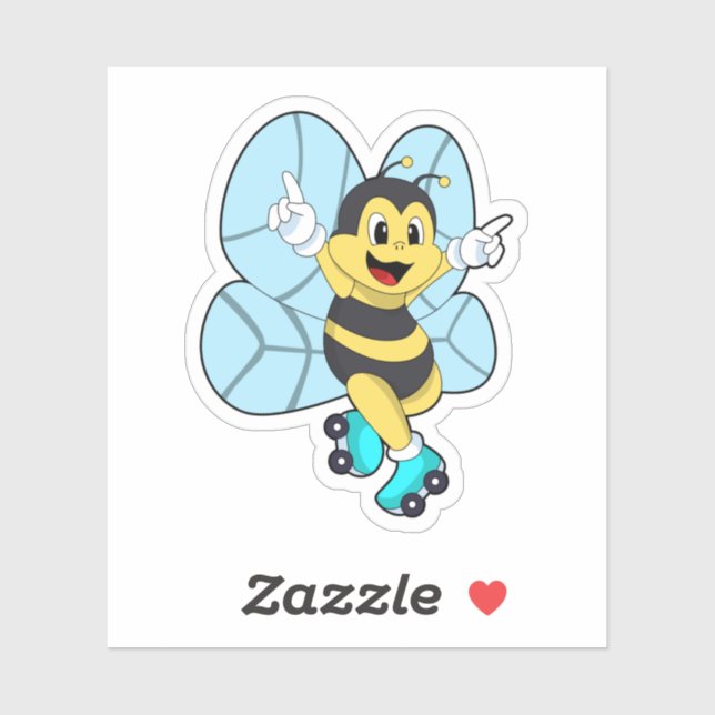 Bee with Roller skates (Sheet)