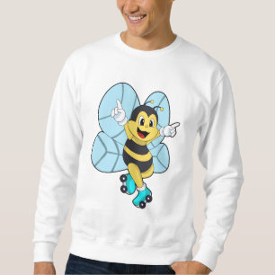 Bee with Roller skates Sweatshirt