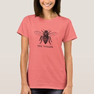 Bee Worker Honey Black Bumblebee T-Shirt