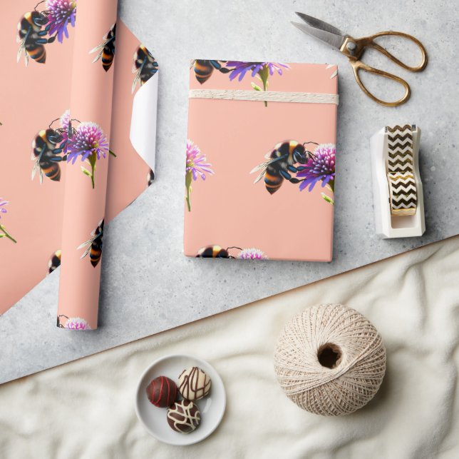 Bee Wrapping Paper (Crafts)