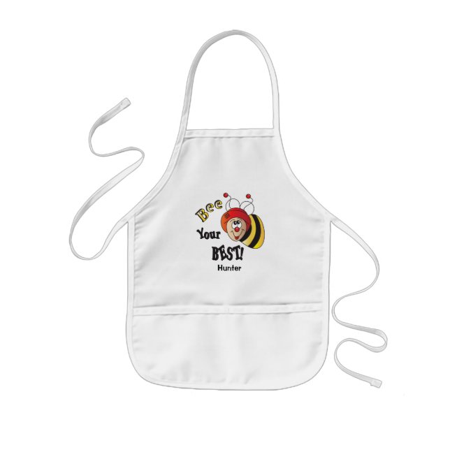 Bee 🐝 Your Best Kids Apron (Front)