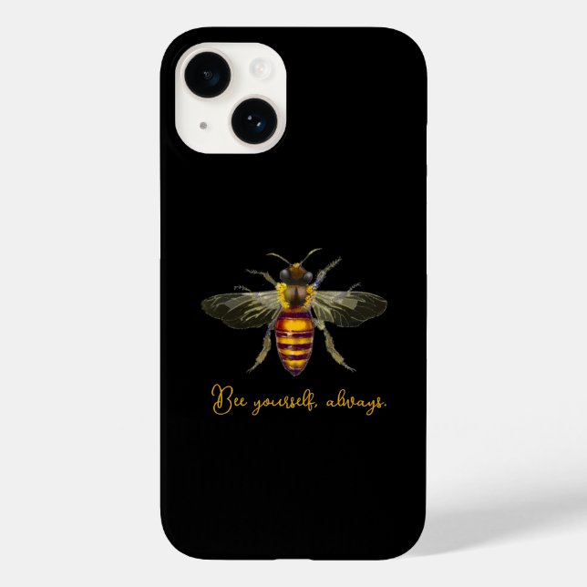 Bee Yourself  Case-Mate iPhone Case (Back)