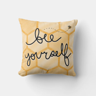 "Bee" Yourself Pillow