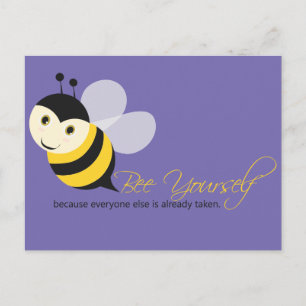Bee Yourself Postcard