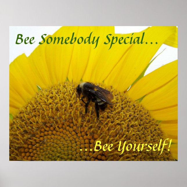 Bee Yourself Poster (Front)