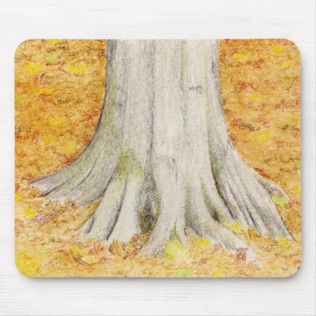 Beech Feet Mouse Mat (Front)
