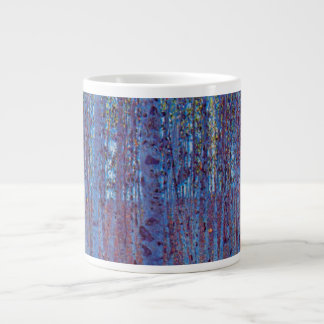 Beech Forest by Gustav Klimt, Vintage Art Nouveau Large Coffee Mug