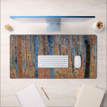 Beech Grove, Gustav Klimt Desk Mat<br><div class="desc">Gustav Klimt (July 14, 1862 – February 6, 1918) was an Austrian symbolist painter and one of the most prominent members of the Vienna Secession movement. Klimt is noted for his paintings, murals, sketches, and other objets d'art. In addition to his figurative works, which include allegories and portraits, he painted...</div>