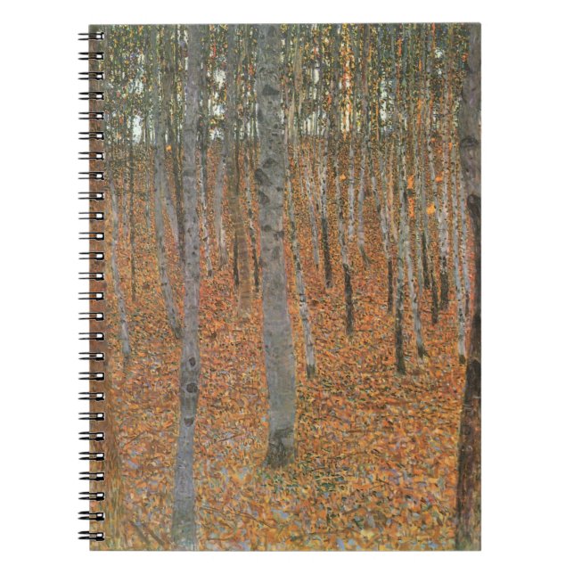 Beech Grove Gustav Klimt Notebook (Front)