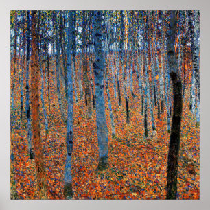 Beech Grove, Gustav Klimt Poster