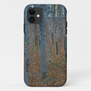 Beech Grove I by Gustav Klimt iPhone 11 Case