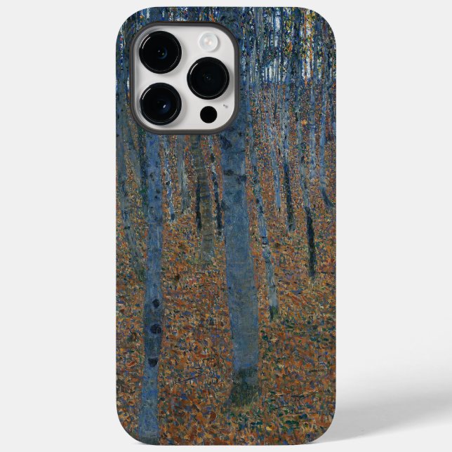 Beech Grove I by Gustav Klimt Painting Artwork Case-Mate iPhone Case (Back)