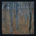 Beech Grove I by Gustav Klimt Painting Bandana<br><div class="desc">Imperial Austrian Painter Gustav Klimt's masterpiece : Beech Grove I</div>