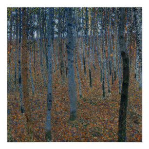 Beech Grove I by Gustav Klimt Poster