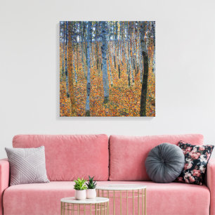 Beech Grove I   Gustav Klimt   Canvas Print