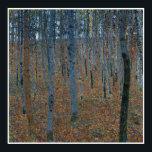 Beech Grove I Gustav Klimt Poster<br><div class="desc">Beech Grove I by Gustav Klimt,  oil on canvas,  1902.</div>