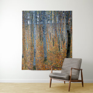 Beech Grove I   Gustav Klimt   Tapestry