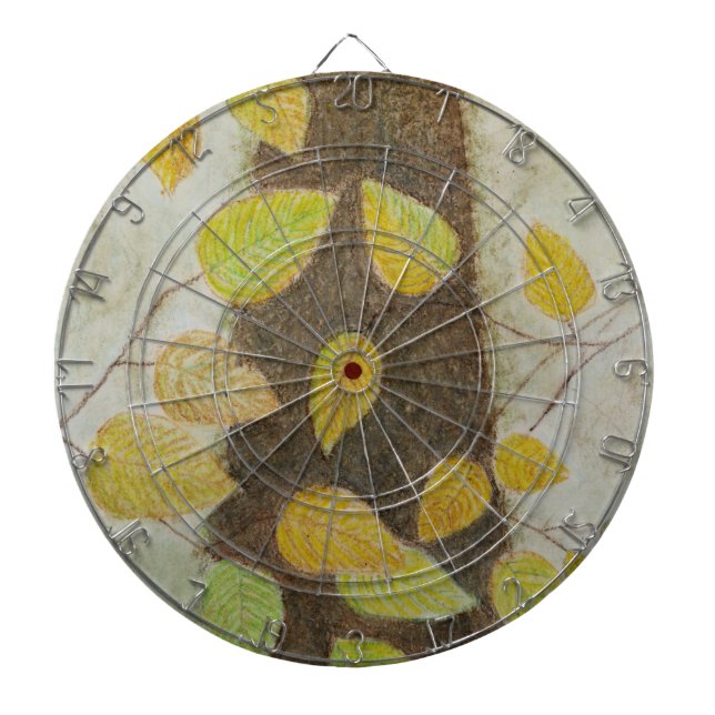 Beech Leaves Dartboard (Front)