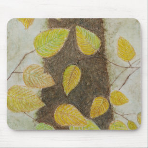 Beech Leaves Mouse Mat