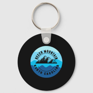 Beech Mountain North Carolina Skiing Snowboarding  Key Ring