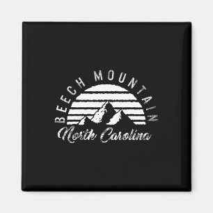 Beech Mountain North Carolina Skiing Snowboarding Magnet