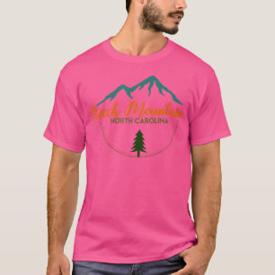 Beech Mountain Retro Adventure Skiing Snowboard Sh T-Shirt