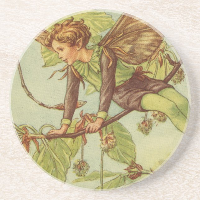 Beech Tree Fairy by Vision Studio Coaster (Front)