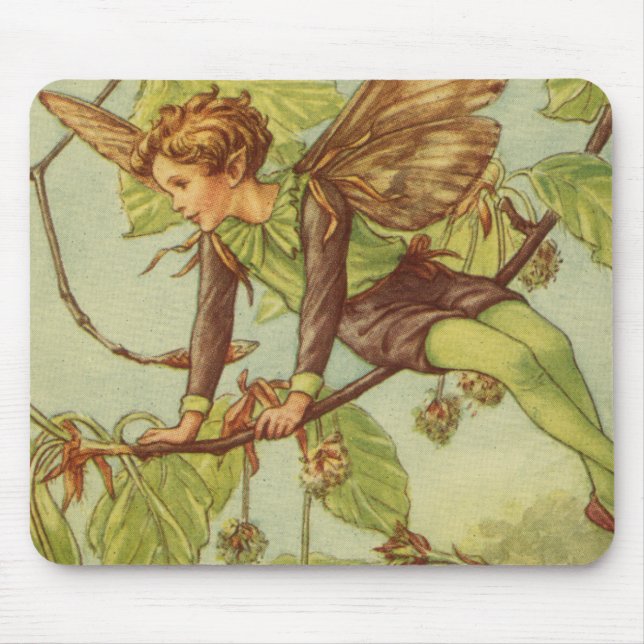 Beech Tree Fairy by Vision Studio Mouse Mat (Front)