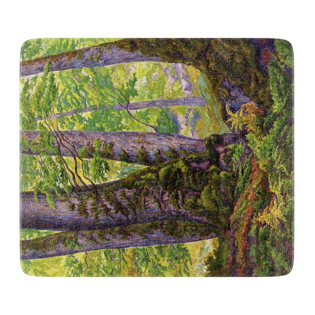 Beech Trees in the Forest (Woodland) (Paul Ranson) Cutting Board (Front)
