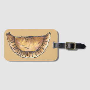 Beef Cheese Empanadas Latin American Food Pastry Luggage Tag
