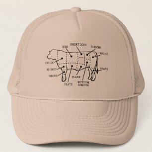 BEEF COW TRUCKER HAT