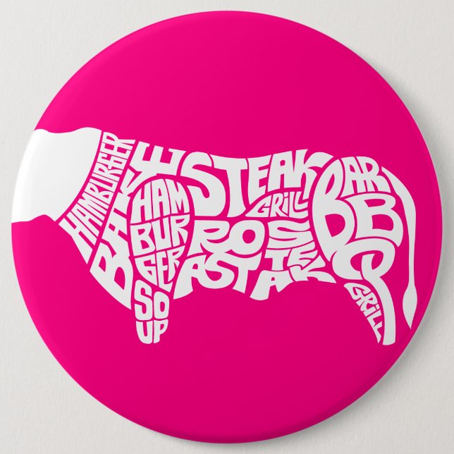 Beef Eater's Chart 6 Cm Round Badge (Front)