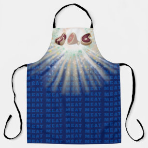beef ham pork steak meat lovers cooking grilling apron