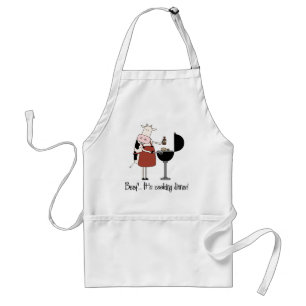 Beef...It's cooking dinner! Apron