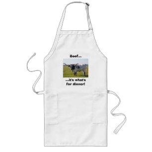 Beef..., ...it's what's for dinner! apron