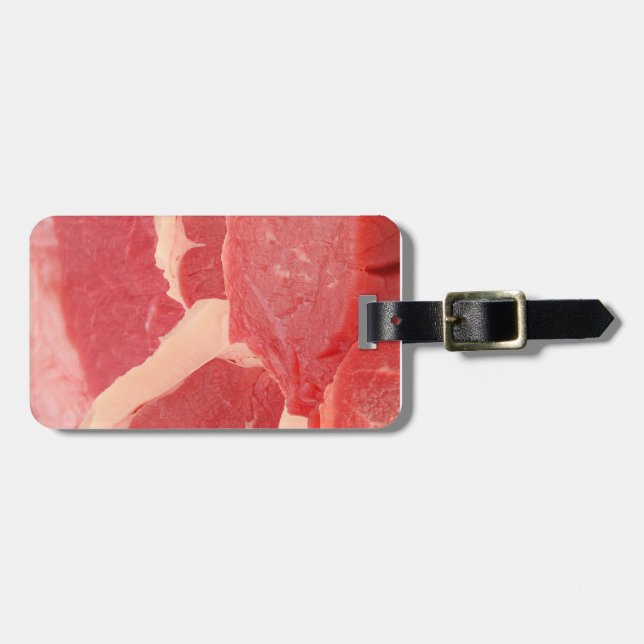 Beef Luggage Tag (Front Horizontal)