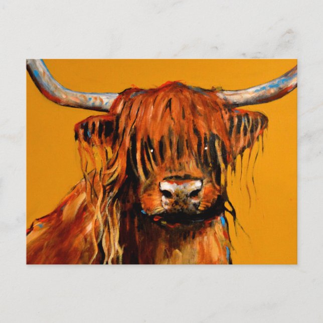 Beef & Mustard Postcard (Front)