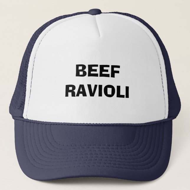 BEEF RAVIOLI HAT (Front)