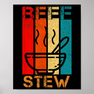 Beef Stew Lover Family Dinner Thnaksgiving Christm Poster