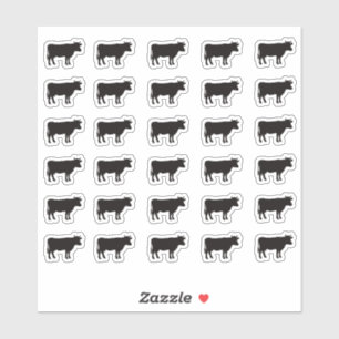 Beef Wedding Place Card Food Meal Menu Choice Cow