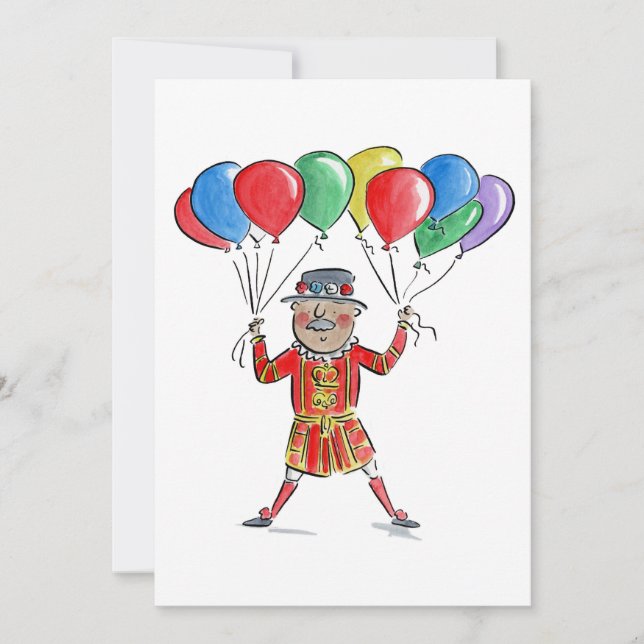 Beefeater Invitation (Front)