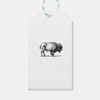 beefy buffalo bull gift tags