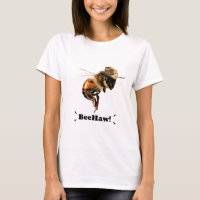 Beehaw Funny Cowboy Bee