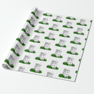 Beehive Art Wrapping Paper